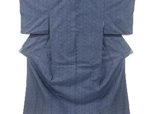 リサイクル　幾何学模様織り出し本場泥大島紬着物(7マルキ)